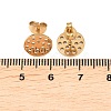 304 Stainless Steel Stud Earring Findings STAS-P434-06C-G-3