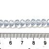 Transparent Baking Paint Glass Beads Strands DGLA-A034-T6mm-D13-4