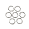 Tarnish Resistant 304 Stainless Steel Open Jump Rings STAS-Q186-02-6x0.8mm-1