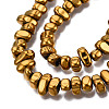 Electroplate Non-magnetic Synthetic Hematite Beads Strands G-T061-102K-2