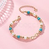 Infinity 304 Stainless Steel Link Bracelets BJEW-JB12799-02-1
