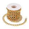 Aluminium Curb Chains X-CHA-T001-22G-3