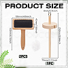 1Pc Wood Spinning Tool AJEW-UN0002-22-3