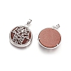 Synthetic Goldstone Pendants G-L512-J20-2