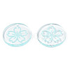 Transparent Resin Pendants RESI-N030-004B-3
