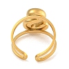 304 Stainless Steel Finger Ring RJEW-L125-02G-19-3