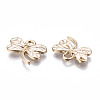 Light Gold Plated Alloy Pendants LS-ENAM-T009-69E-RS-3