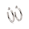 Non-Tarnish 304 Stainless Steel Stud Earrings for Women LS-EJEW-G346-07B-P-1