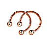 303 Stainless Steel Circular/Horseshoe Barbell Nose Rings WG86D19-22-1