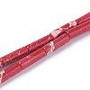 Natural Imperial Jasper Beads Strands G-E508-04-2