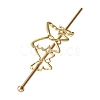 Alloy Hair Sticks OHAR-Z001-04G-3