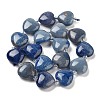 Dyed & Heated Natural Blue Aventurine Beads Strands G-C150-A23-01-4