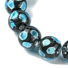 Handmade Silver Sand Lampwork Beads Strands LAMP-A003-01A-3