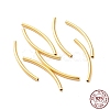 925 Sterling Silver Tube Beads STER-D035-12G-03-4