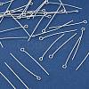 Brass Eye Pins KK-H258-08B-S-1