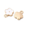 Brass Enamel Pendants KK-A277-02G-01-2