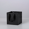 Solid Color Kraft Paper Gift Bags with Ribbon Handles PAAG-PW0001-103A-05-1