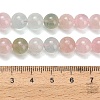 Natural Morganite Beads Strands G-H329-C10-8mm-A-5
