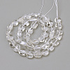 Natural Quartz Crystal Beads Strands X-G-Q952-09-8x10-2