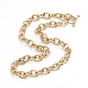 304 Stainless Steel Cable Chains Necklaces NJEW-L173-010-G-2