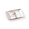 Alloy with Iron Slider Buckles FIND-WH0072-90C-P-2