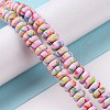 Handmade Polyester Clay Beads Strand CLAY-P001-02B-2