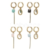 202 Stainless Steel Huggie Hoop Earrings EJEW-JE07392-2