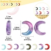 20Pcs Gradient Color Handmade Lampwork Beads LAMP-FS0001-18B-4