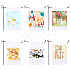 Polyester Garden Flag DIY-GL0001-30-6