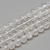 Natural Quartz Crystal Beads Strands G-R446-10mm-29-1