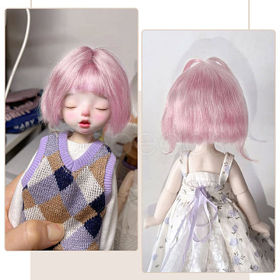 1Pc Silky Thread Wig Caps AJEW-CA0005-14A-1