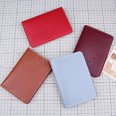 DIY Handmade Acrylic Coin Wallet Card Template Set DIY-WH0430-589B-1