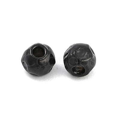 Textured 316 Surgical Stainless Steel Beads STAS-M106-01C-EB-1