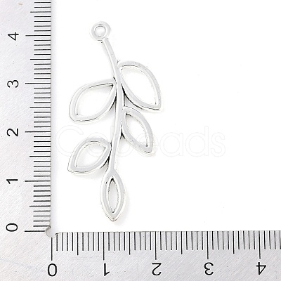 Tibetan Style Alloy Branch Pendants X-TIBEP-Q043-317-RS-1
