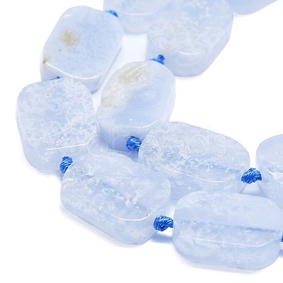 Natural Blue Lace Agate Beads Strands G-K245-J10-A01-1