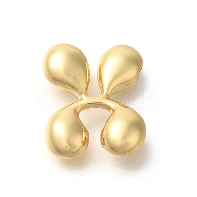 Rack Plating Brass Beads KK-S051-01G-X-1