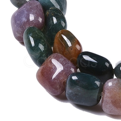 Natural Indian Agate Beads Strands G-M435-A02-01-1