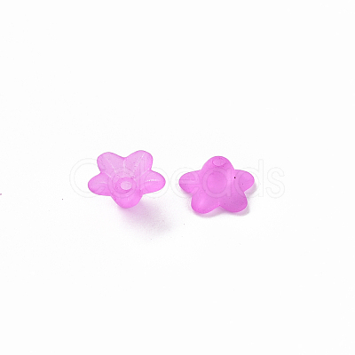 Transparent Acrylic Beads X-PL554-17-1