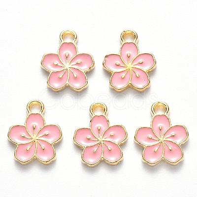 Alloy Enamel Charms ENAM-S121-121B-1