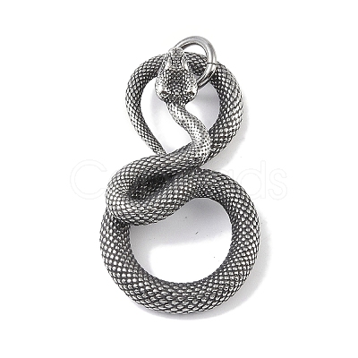 316 Surgical Stainless Steel Pendants STAS-E212-25A-AS-1
