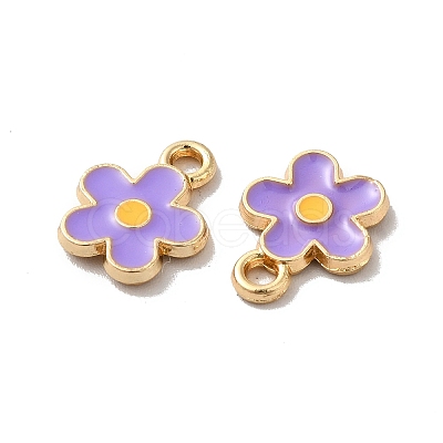 Alloy Enamel Charms ENAM-D043-02G-04-1