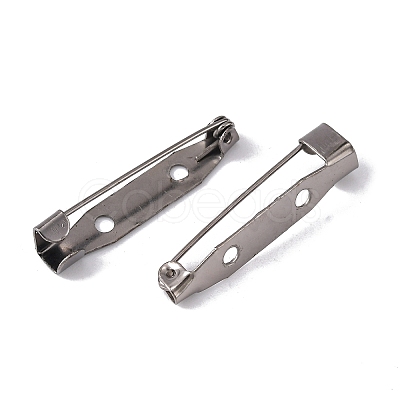 Iron Brooch Findings X-E021Y-B-1
