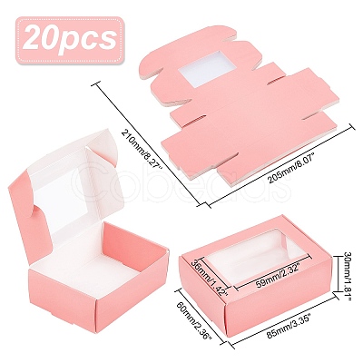 Cardboard Gift Boxes CON-WH0086-034-1