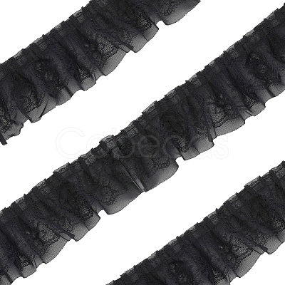 5 Yards Double Polyester Lace Trim for Sewing Decoration OCOR-GF0005-06D-1