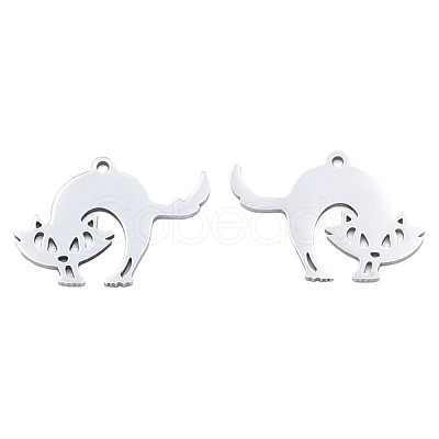 Non-Tarnish 201 Stainless Steel Pendants STAS-N098-083P-1