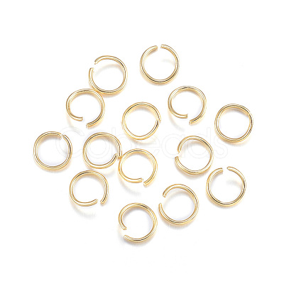 304 Stainless Steel Open Jump Rings A-STAS-F084-21G-1