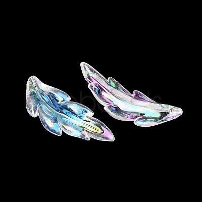Transparent Plastic Pendants KY-Q005-01A-1