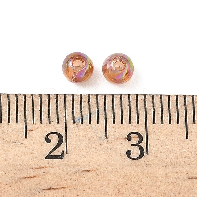 Eco-Friendly Transparent Acrylic Beads PL731-10-1
