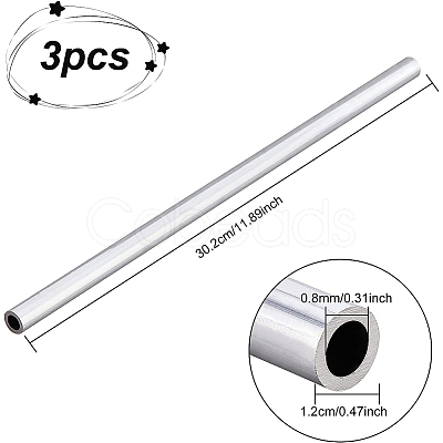 Custom Aluminium Round Tube FIND-WH0094-57B-1