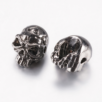 Tibetan Style Alloy Beads PALLOY-F200-11B-1